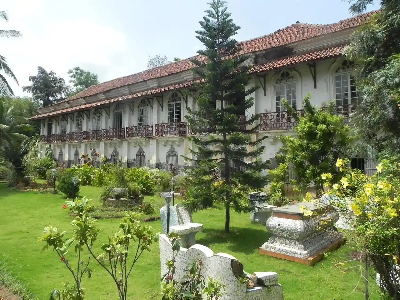Historic Chandor Village near Orchid Passaros, a luxury resort in South Goa