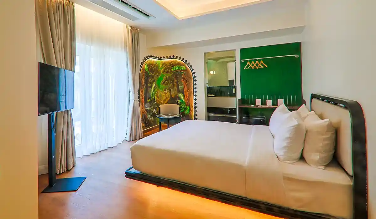 Exterior view of Orchid Passaros a premium hotel in South Goa near Benaulim Beach