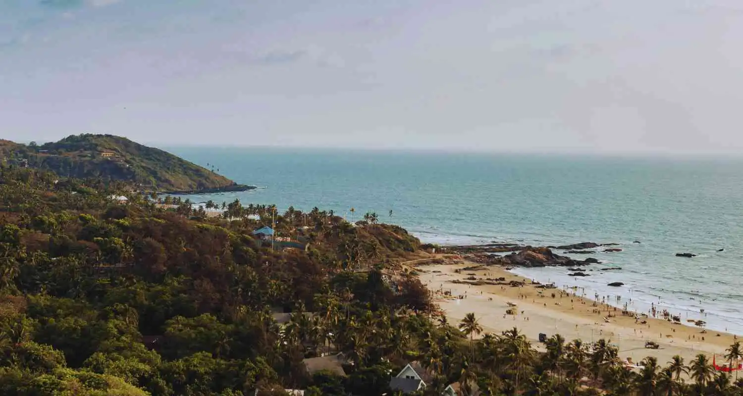 Talpona Beach South Goa near Orchid Passaros resort in South Goa