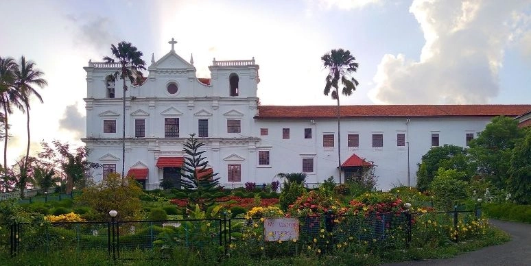 Rachol Seminary Goa near peaceful resorts in South Goa and hotels in Goa India