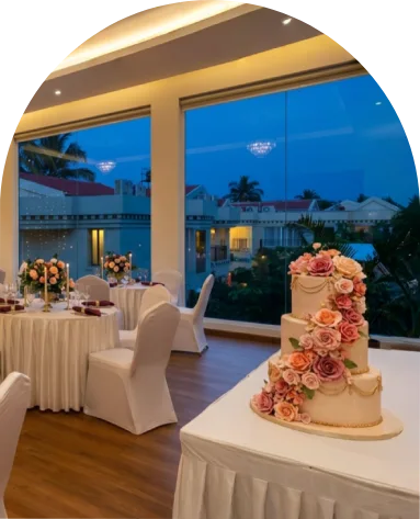 Relaxing experience at Hornbill Banquet Hall in Orchid Resort Goa