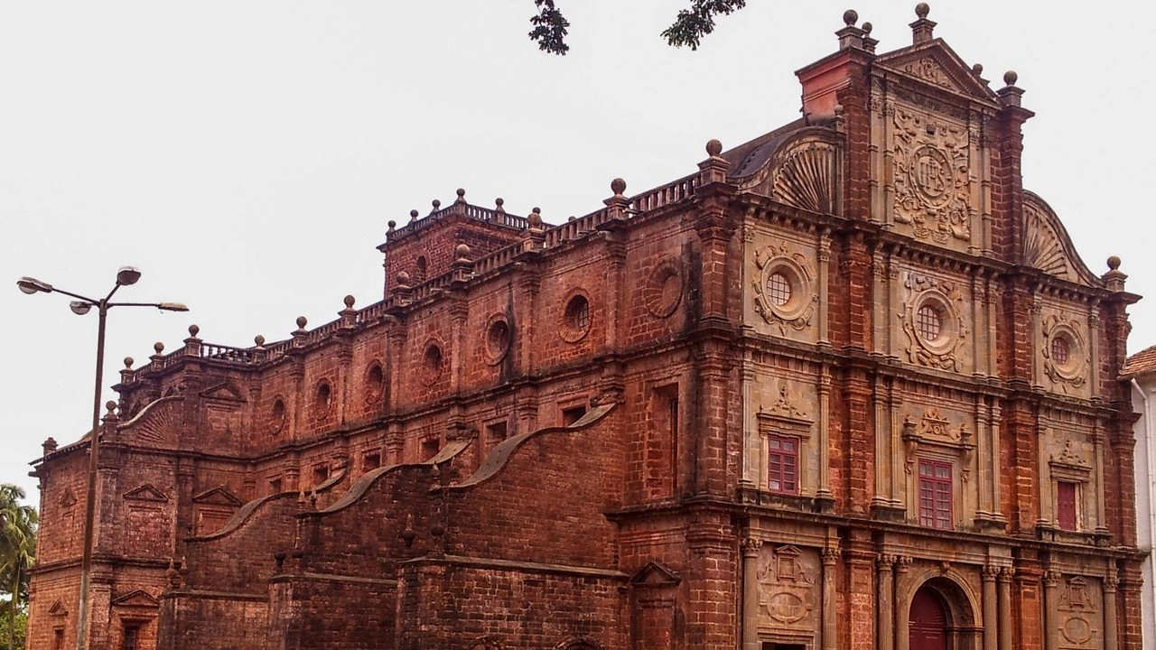 Basilica of Bom Jesus near top resorts in Goa India and hotels in South Goa