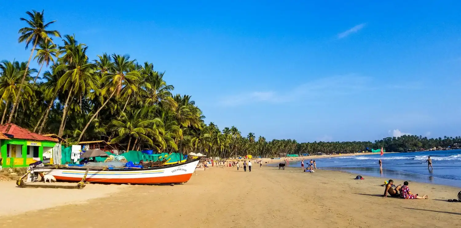Benaulim Beach in South Goa
