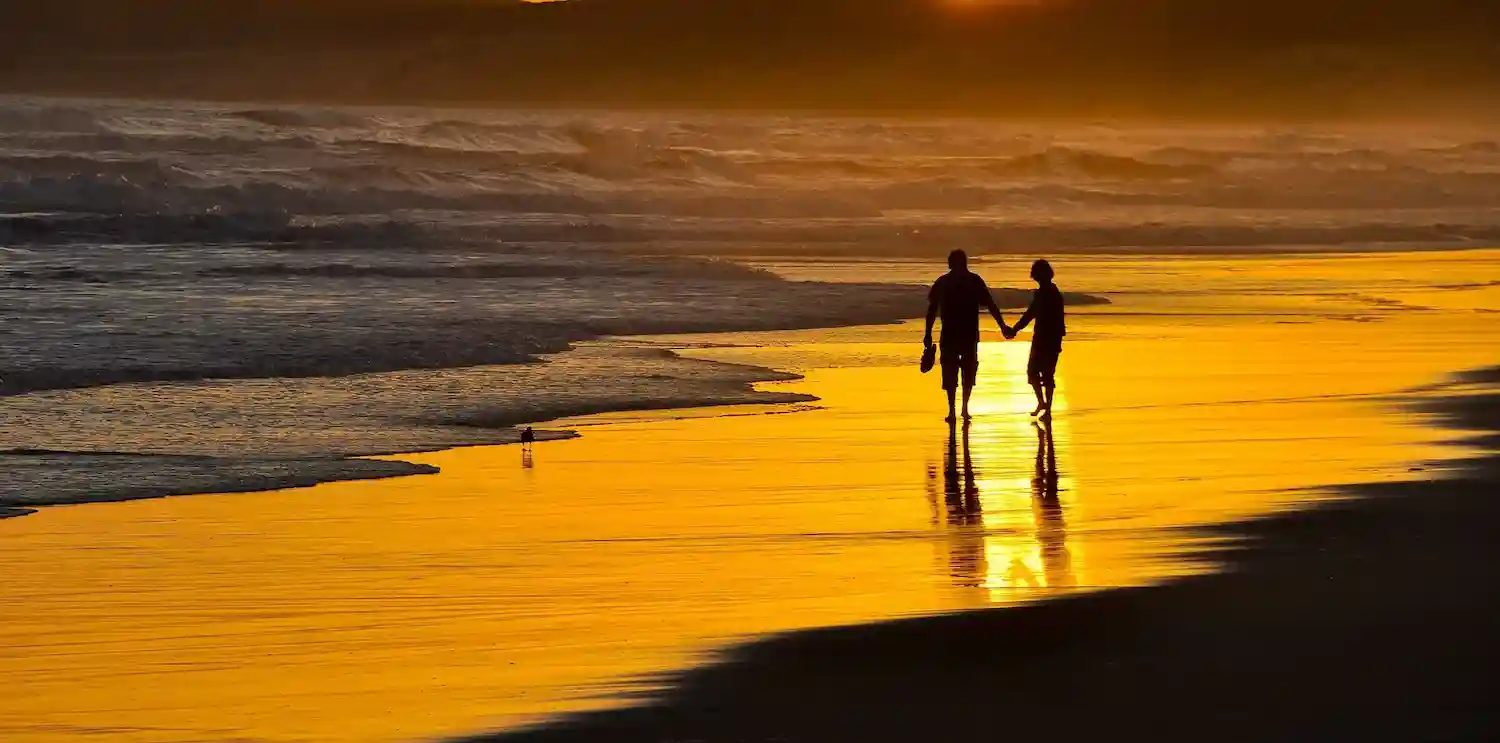 Scenic beach and coastal landscape in South Goa