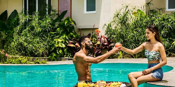 Romantic couples getaway near Benaulim Beach