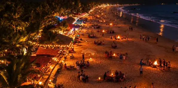 Resort near Colva Beach in South Goa