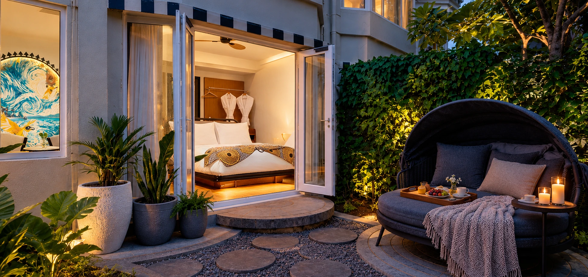 Book Luxurious Couples-Only Resort Near Benaulim Beach | Honeymoon Hotel in South Goa