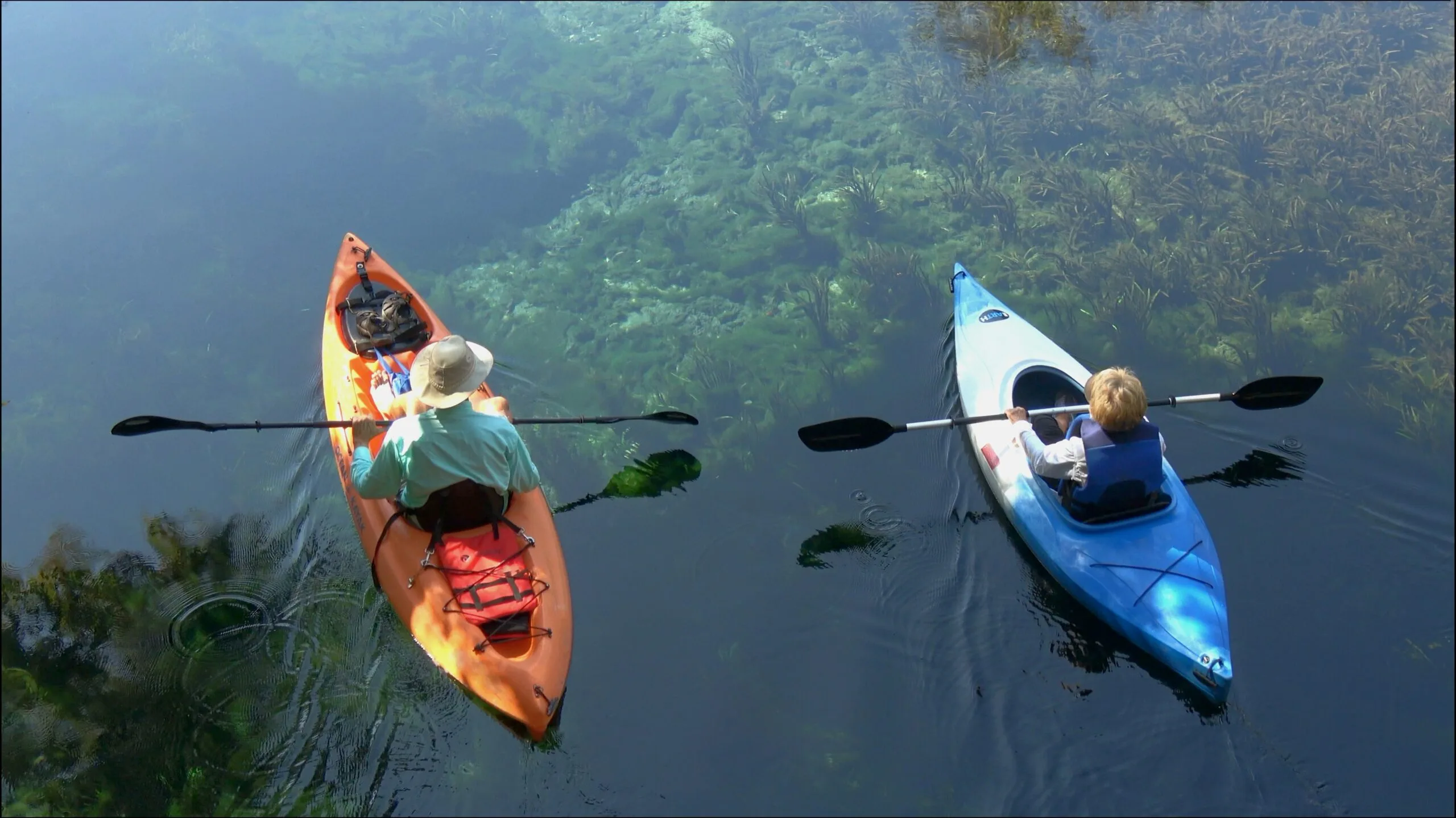 Kayaking activity near beach resorts in Goa at calm Benaulim waters