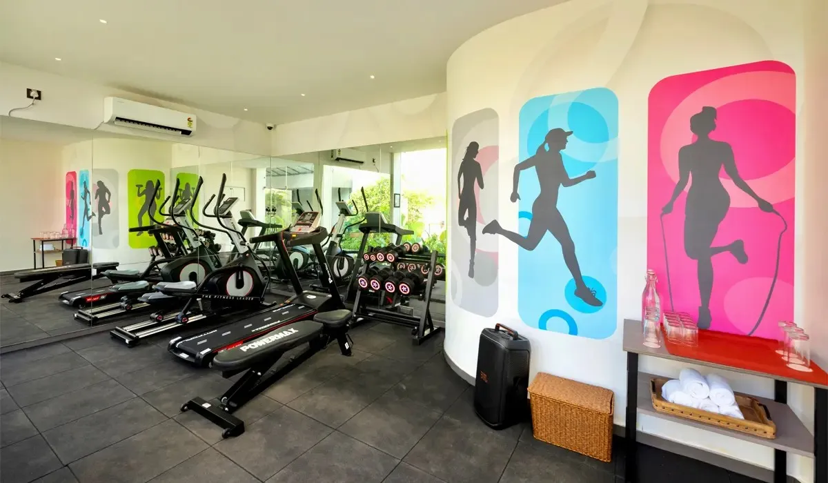 Reserve your stay at a South Goa resort with gym facilities Book your active getaway with indoor gym at a South Goa resort