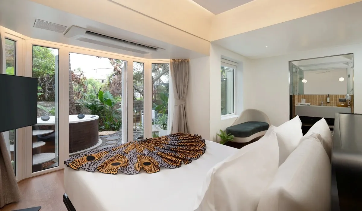 Private Jacuzzi room in Goa at a couple-friendly hotel
